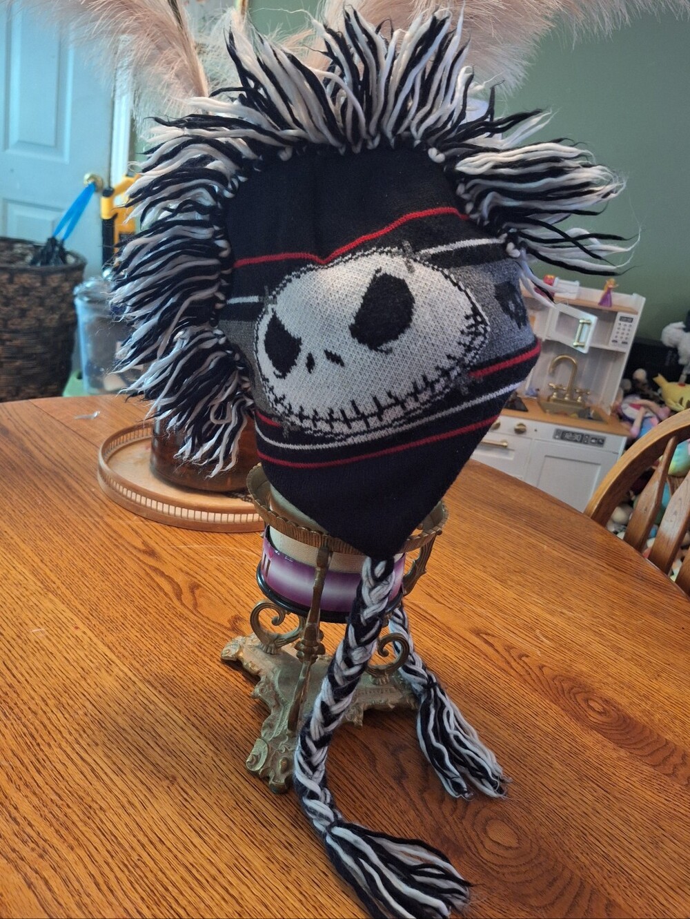 [[Disney]] The Nightmare Before Christmas Mo Hawk Beanie